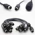 Male to Male Female Power Signal Extension Cable